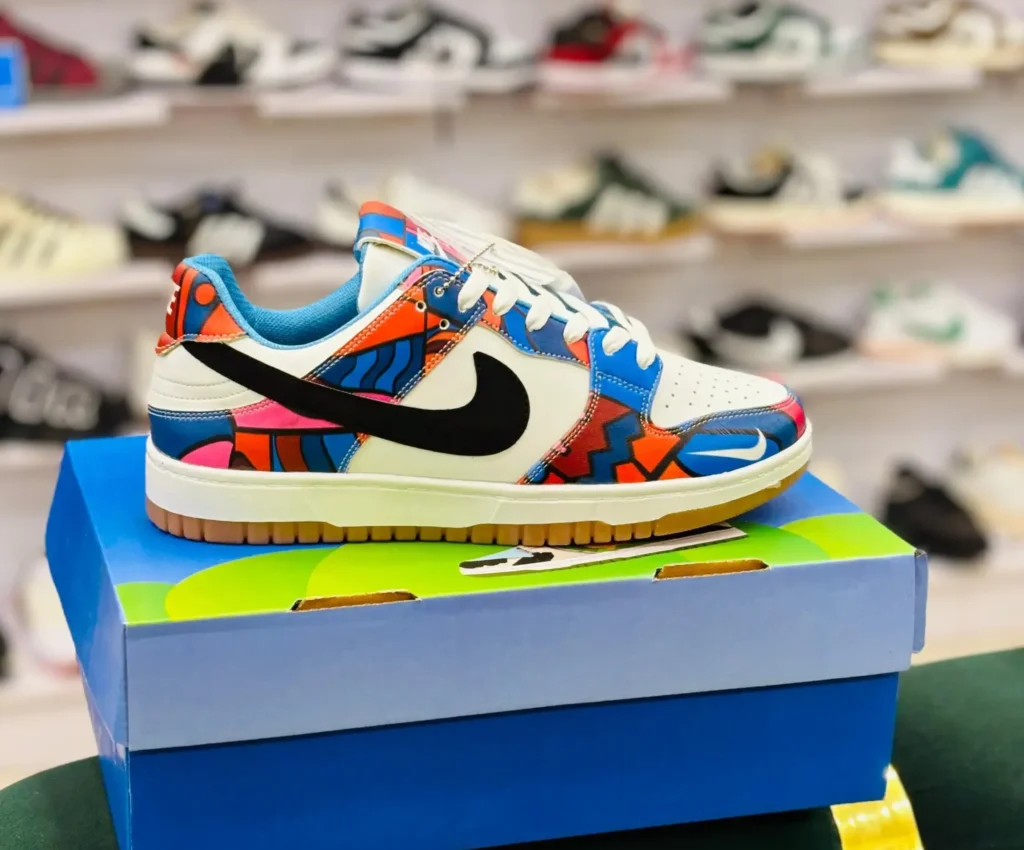 Nike Dunk Low Pro x Parra Abstract Art (Second Copy) | Colorful Streetwear Sneakers for Men & Women