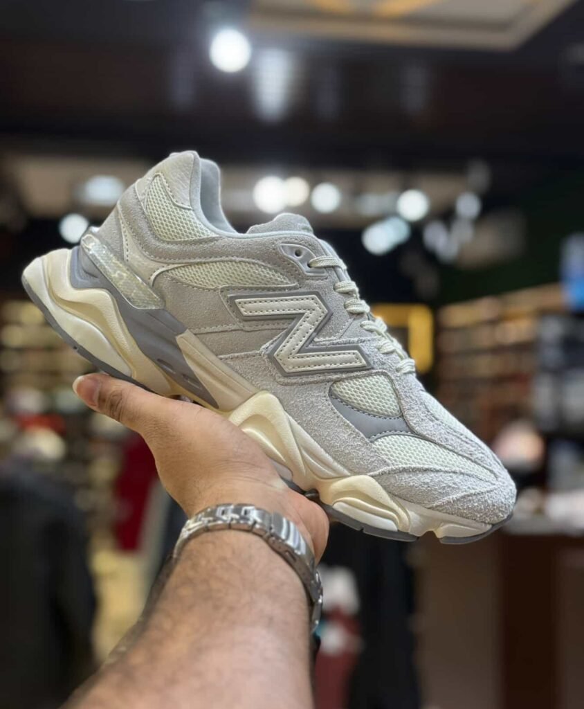 NB 9060 First Copy Running & Gym Shoes – Grey Lifestyle Sneakers