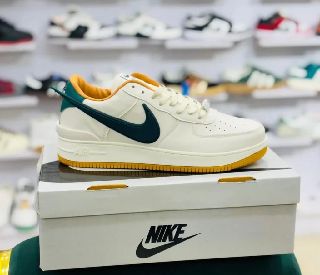 Nike Air Force 1 Ambush Second Copy White Green Sneakers